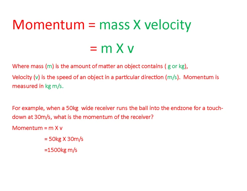 Momentum: What's the deal?