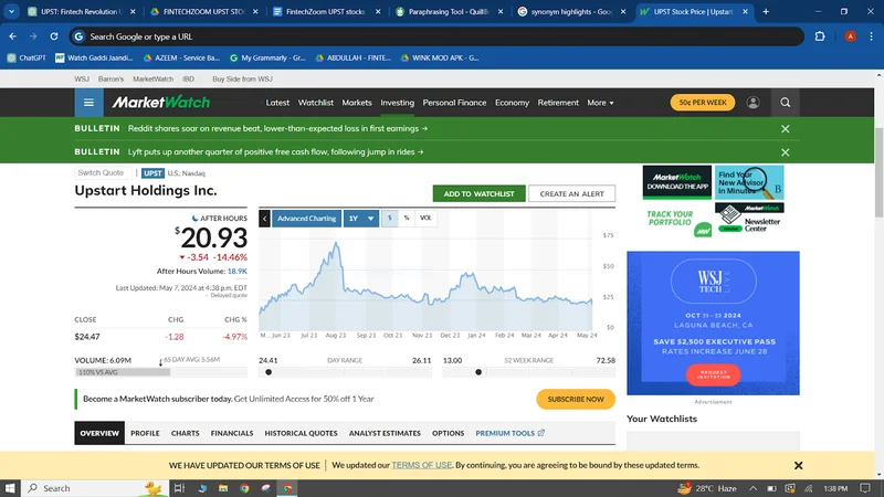 Upst Stock and Q3 Earnings Miss: What We Know